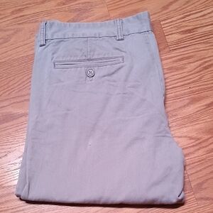Old Navy Men's Light Gray Chinos
